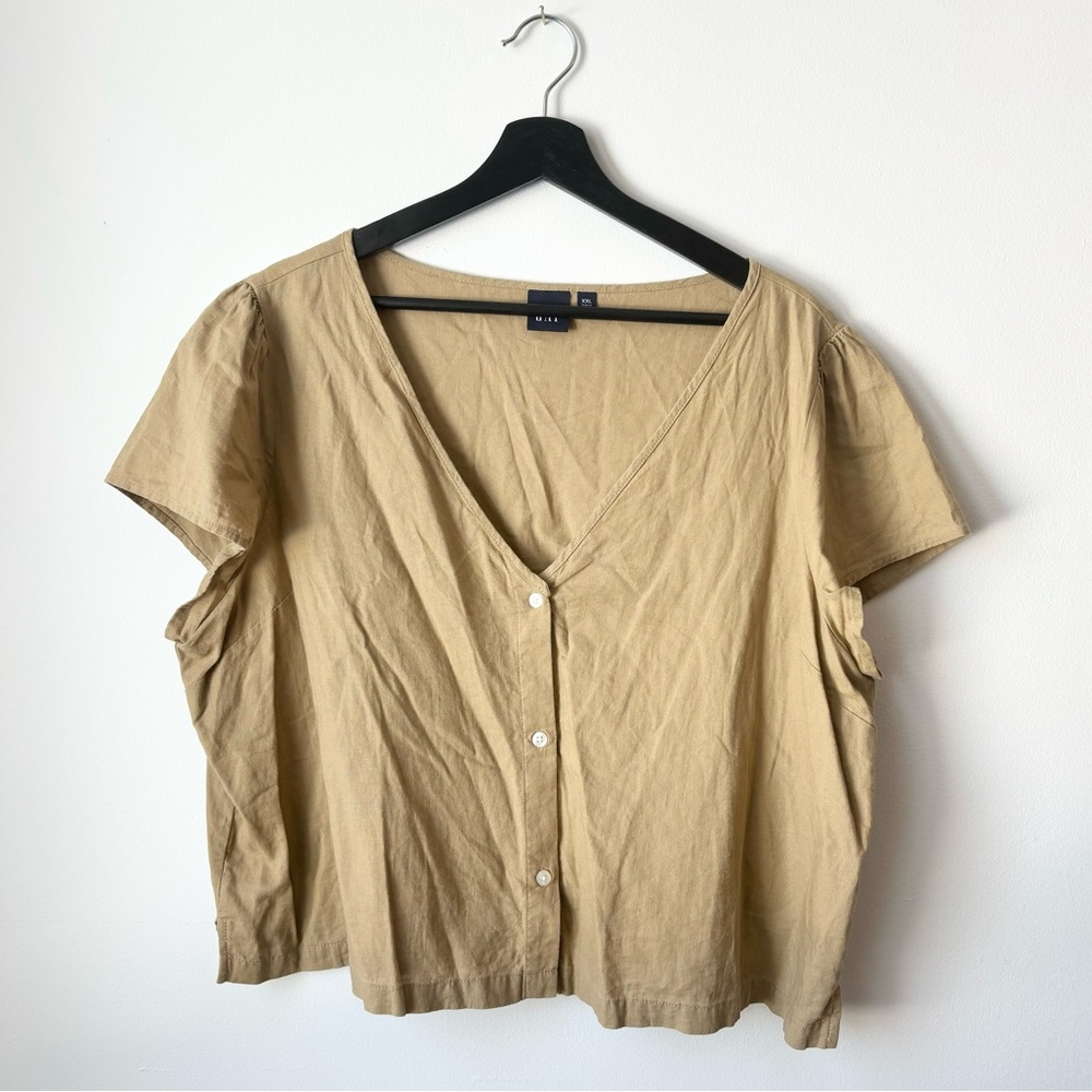 Linen Blouse // GAP